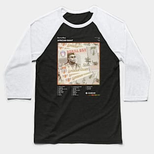 Burna Boy - African Giant Tracklist Album Baseball T-Shirt